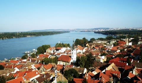 Stari Zemun i Dunav sa Gardosa